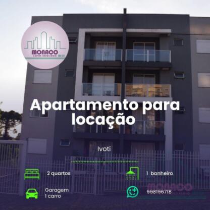 Apartamento locação em Ivoti