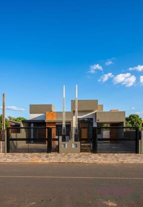 Casas em construção no Bairro União