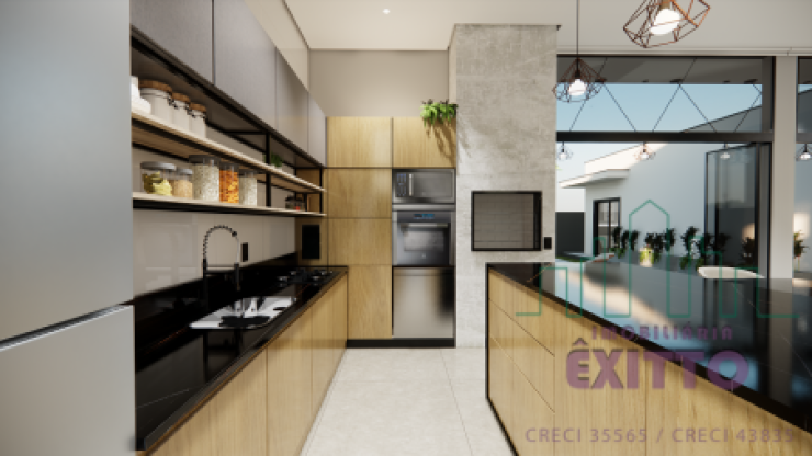 CASA PLANA 3 DORMITÓRIOS